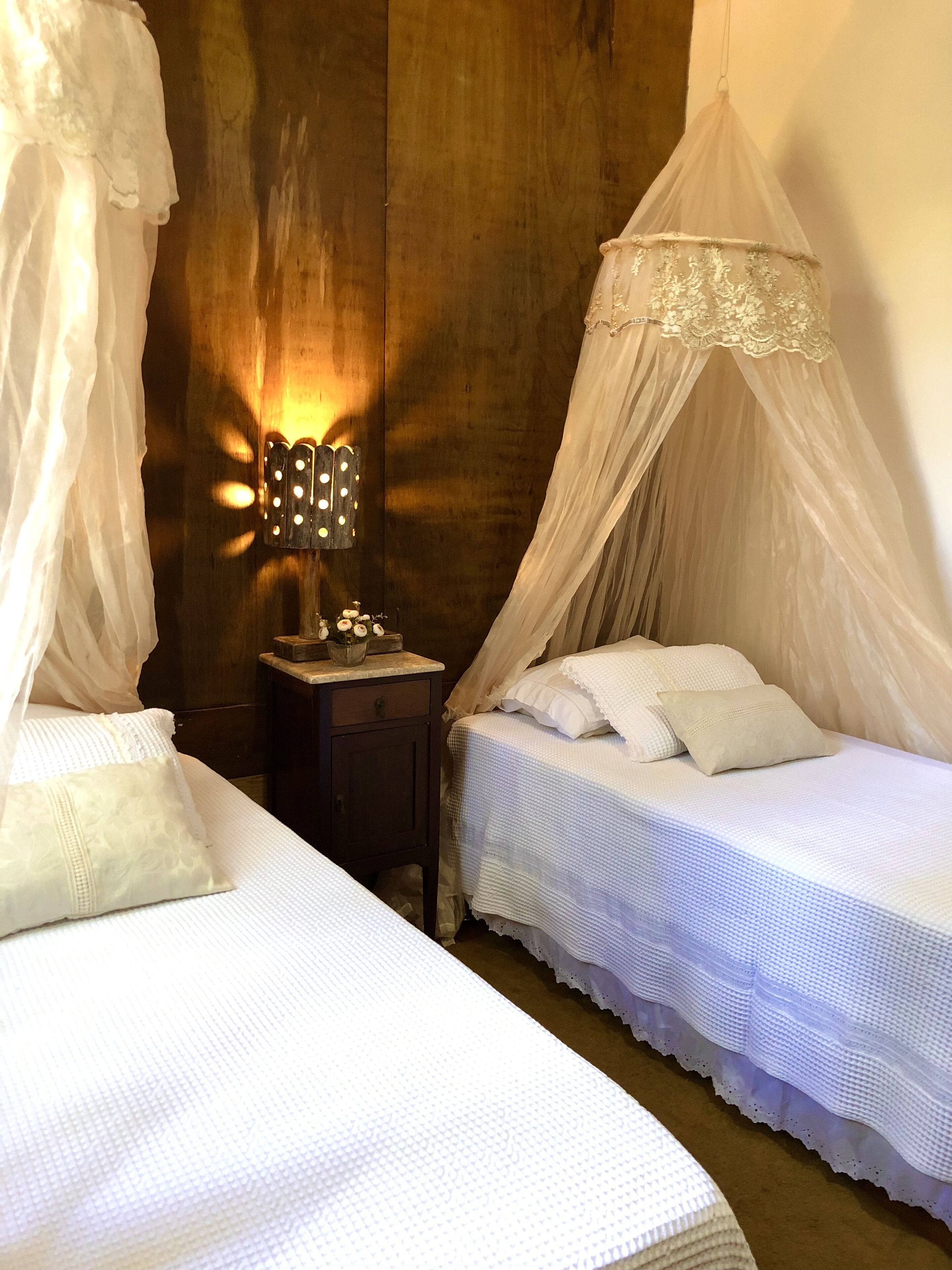 2 bedrooms, desk, iron/ironing board, travel cot