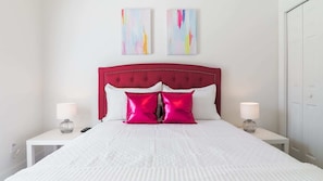 4 bedrooms, individually decorated, individually furnished