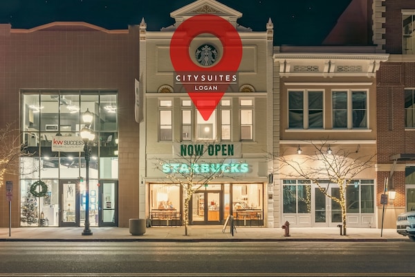 CITY SUITES LOGAN located above the Iconic Starbucks Logan Square!