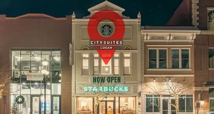 Above Starbucks in Downtown Logan ~ Fast Wifi ~ Free Netflix