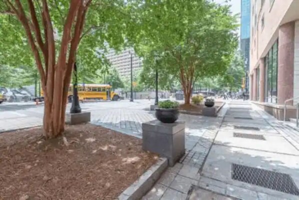 Overnatningsstedets område