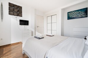 1 Schlafzimmer, Bügeleisen/Bügelbrett, kostenloses WLAN, Bettwäsche
