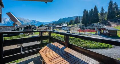 Apt 4 ppl with balcony, near the ski runs