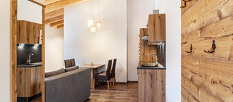 Holiday Apartment Wetterstein with Mountain View, Balcony & Wi-Fi