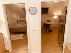 1 makuuhuone, silitysrauta/-lauta, ilmainen Wi-Fi, vuodevaatteet