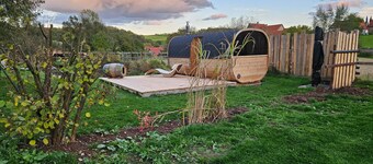 Studio « Belroki Ranch » avec sauna, terrasse et jardin
