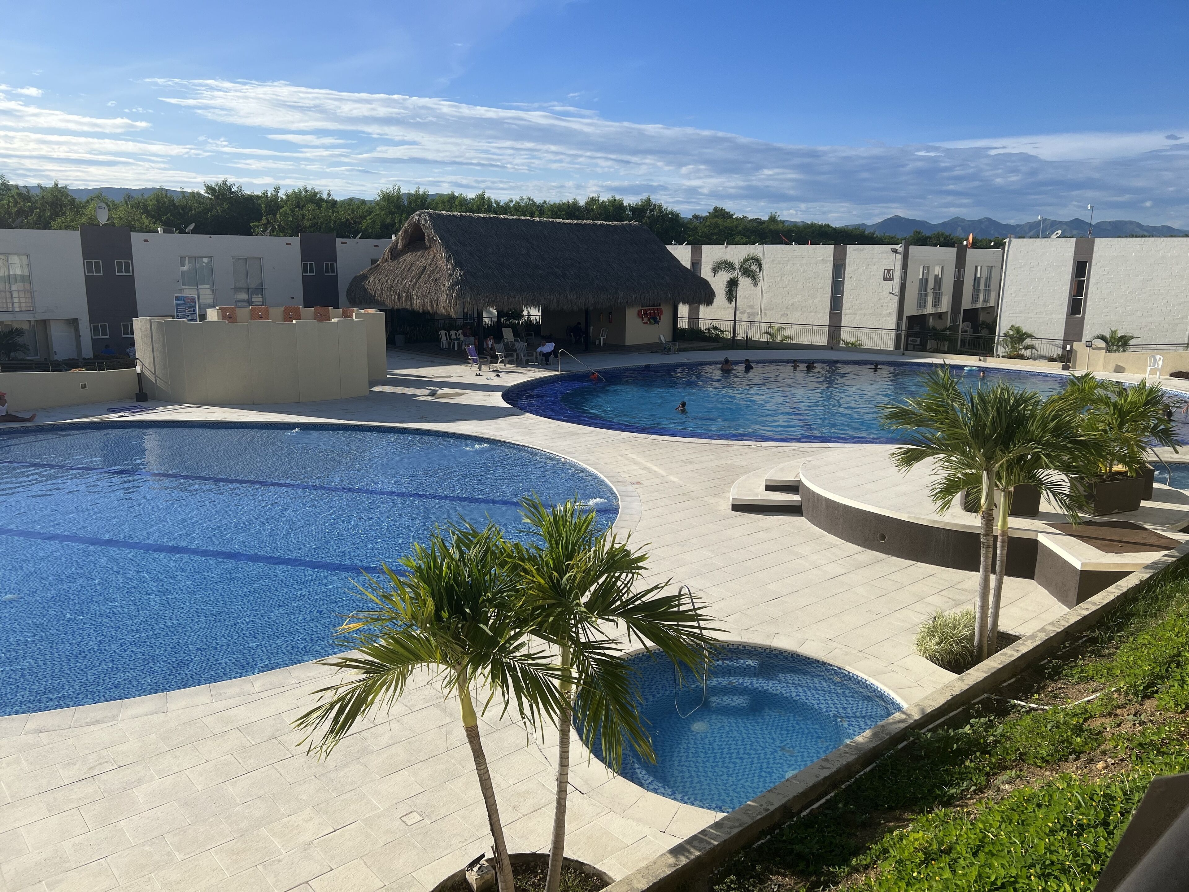 Alberca al aire libre 