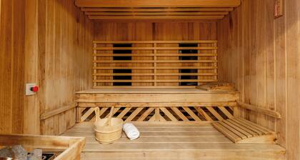 Chalet mit Sauna auf der Piste