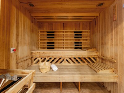 Chalet with sauna on the slopes