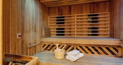 Ferienhaus mit Wellness direkt an der Piste