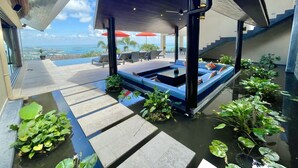 Luxury Villa | Terrace/patio - Villa Tiga - Luxury Sea View Pool Villa (Koh Samui)