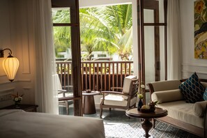 1 habitación, ropa de cama de alta calidad y minibar 