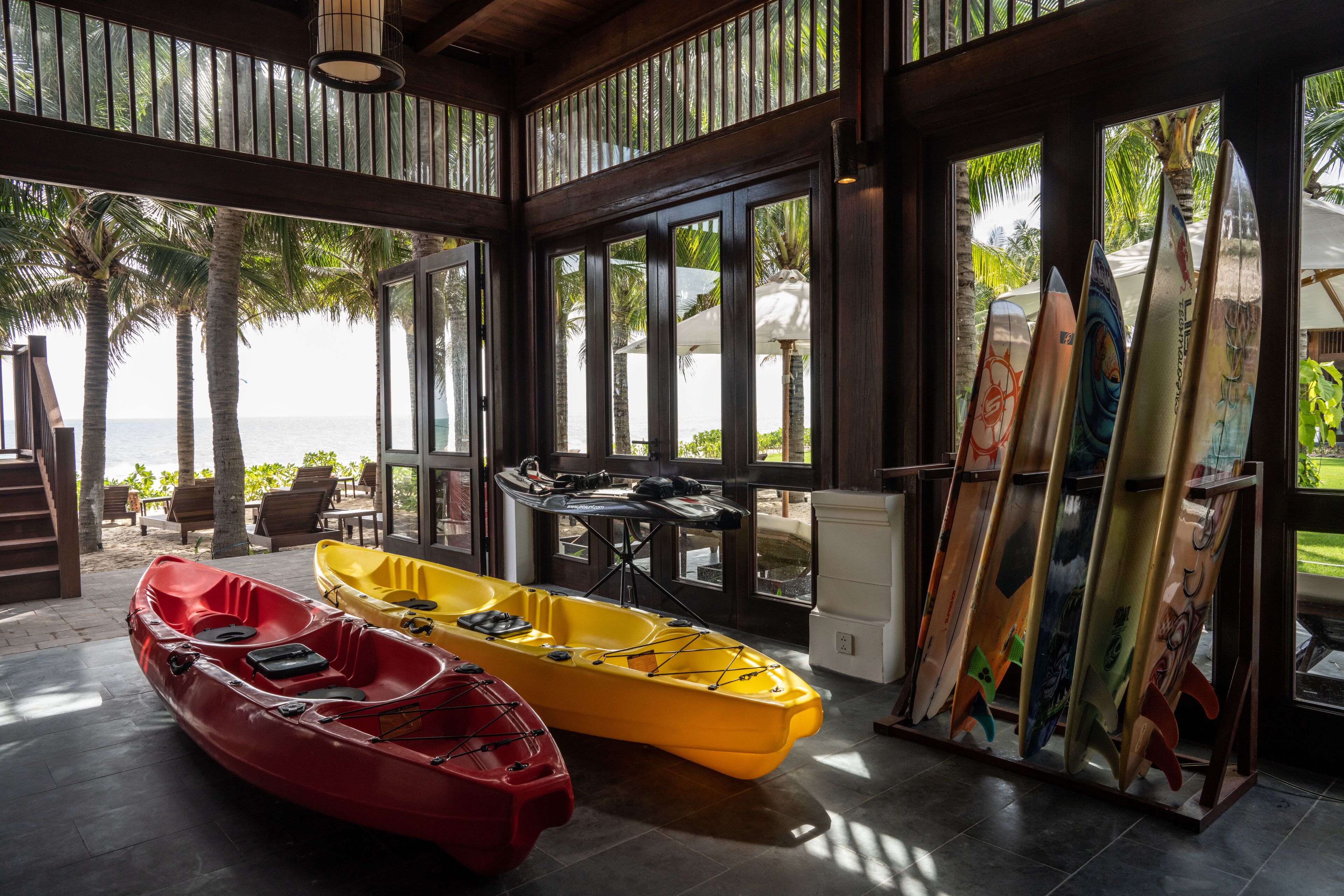 Chèo thuyền kayak