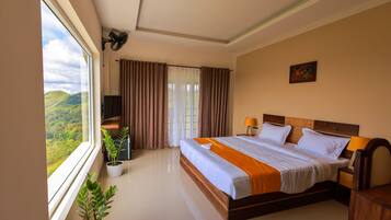 Premium Double Room | Blackout curtains, iron/ironing board, free WiFi