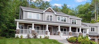 Sunset Veranda with peekaboo views of Winnipesaukee!