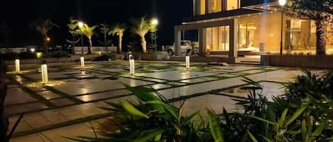 Fassade der Unterkunft