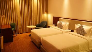 Superior Twin Room | Frette Italian sheets, premium bedding, memory-foam beds, in-room safe