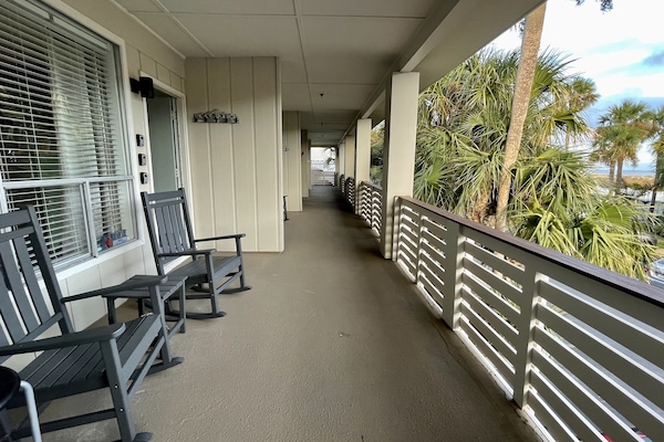 Tropical breezes welcome you to 526 Sunsuite, 303 Tarpon Blvd., Fripp Island!