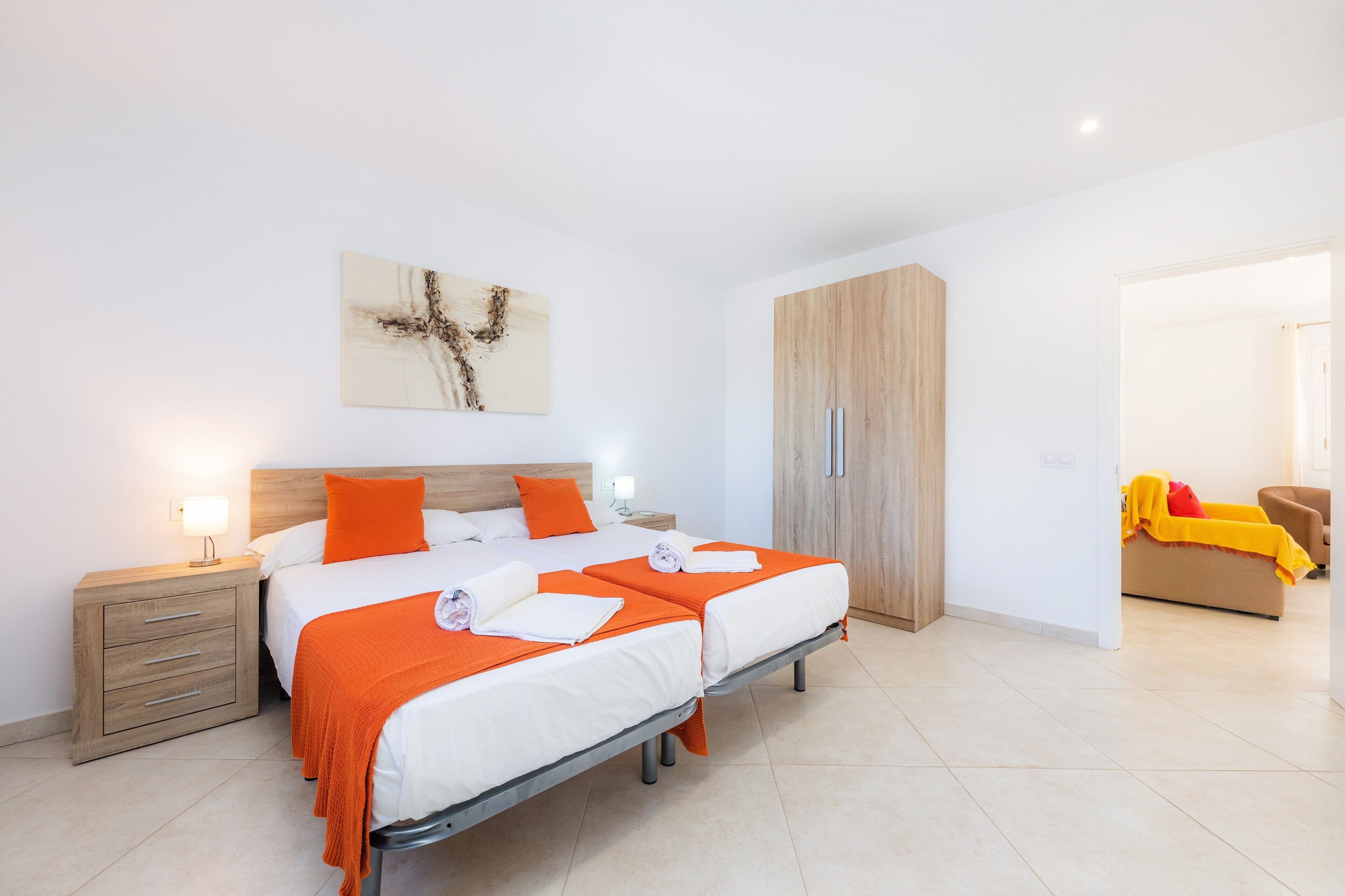 4 dormitorios, wifi gratis, ropa de cama