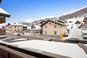 Blick von der Unterkunft