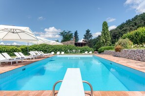 Pool - Apartment "Tenuta Acquabona - Entire Country House" with Pool (Gambassi Terme)