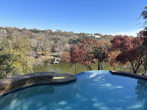 SAN GABRIEL RIVER Retreat WATERFRONT Panoramic View PRIVATE POOL Outdoor Living!