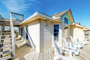 Cottage, 6 Bedrooms | Property grounds - Beautiful Obx Home W. Pristine Views 6 Bedroom Cottage by RedAwning (Corolla)