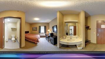 Habitación individual estándar | Ropa de cama hipoalergénica y escritorio