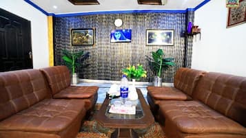 Zona de estar del vestíbulo