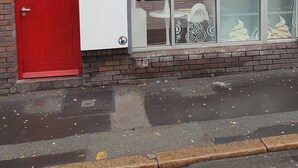 A building with a red door and a sign that reads "Stay Liverpool Ltd". - Immaculate 3-bed Studio in Liverpool City Centre (Liverpool)