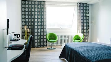 Insonorización, wifi gratis y ropa de cama