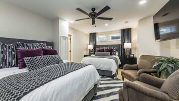 6 bedrooms, desk, iron/ironing board, WiFi