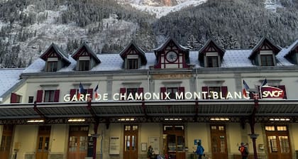 Bel appartement lumineux et confortable, avec grand balcon vue Mont-Blanc