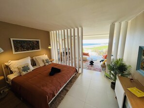 1 bedroom, in-room safe, iron/ironing board, free WiFi - NEW: SUPERB STUDIO WITH SEA VIEW, BEACH & POOL IN MONT VERNON, ORIENTAL BAY  (Collectivité de Saint-Martin)