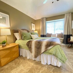 2 bedrooms, desk, iron/ironing board, free WiFi