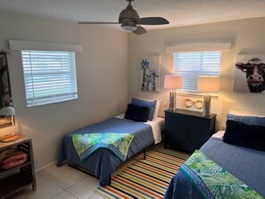 2 bedrooms, desk, iron/ironing board, free WiFi