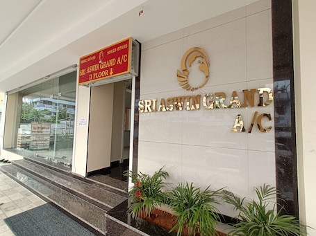 Property entrance. Sri Aswin Grand