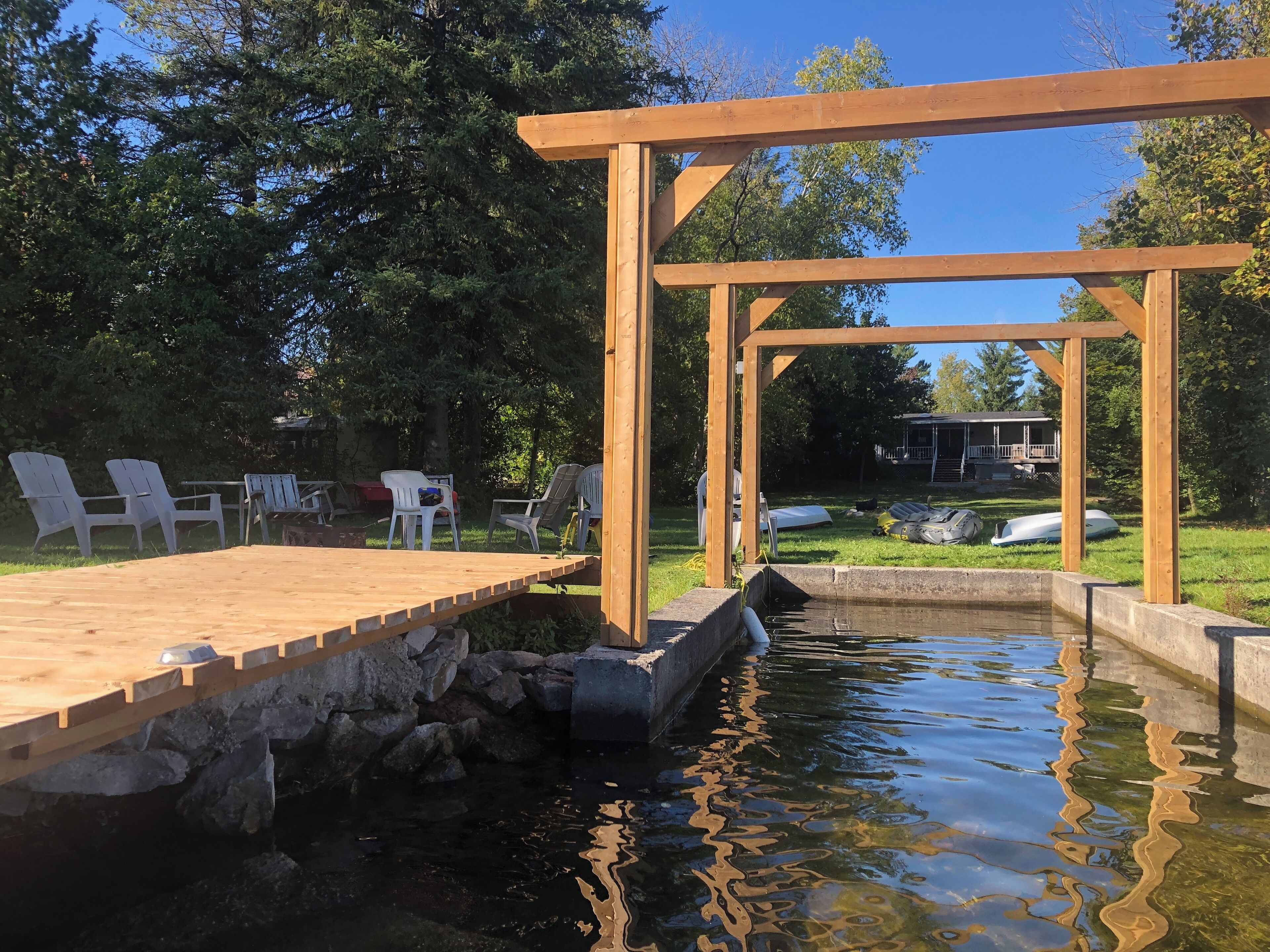 Terrain de l’hébergement 