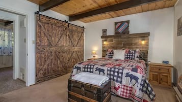 Iron/ironing board, travel crib, free WiFi, bed sheets