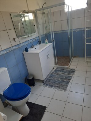 Shower, towels
