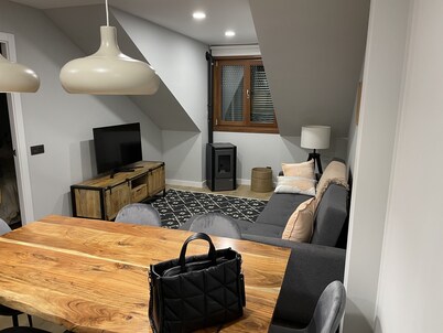 Penthouse for skiing in Fuentes de Invierno