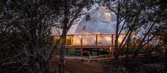 Upscale Stargazing Dome Luxury Stunning Mountain View Loving Heart Retreats 
