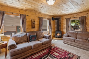 Ferienhütte (Cowboy #10) | Wohnbereich