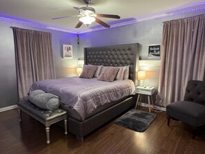 4 makuuhuonetta, työpöytä, silitysrauta/-lauta, Wi-Fi