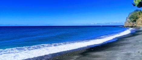 Nära stranden och strandhanddukar