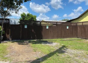 Enceinte de l’hébergement