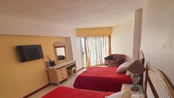 Family Apartment | 1 bedroom, premium bedding, down comforters, in-room safe