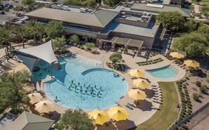 Innendørsbasseng og utendørsbasseng