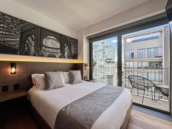 Signature Apartment | 2 bedrooms, Egyptian cotton sheets, premium bedding, down comforters - Mi Zona Lodging Condesa  (Mexico City)
