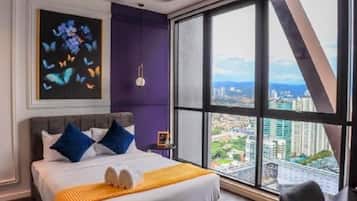 1 habitación, sábanas de algodón egipcio y ropa de cama de alta calidad